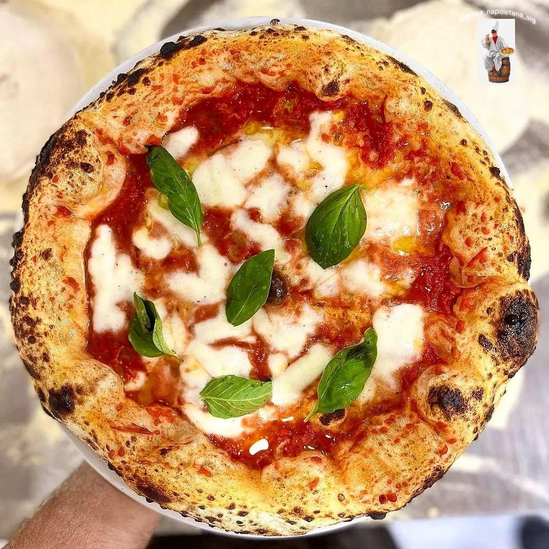 image  1 Pizza napoletana - Congratulations to #pizzeria_sitari_sorcefamily #giorgio